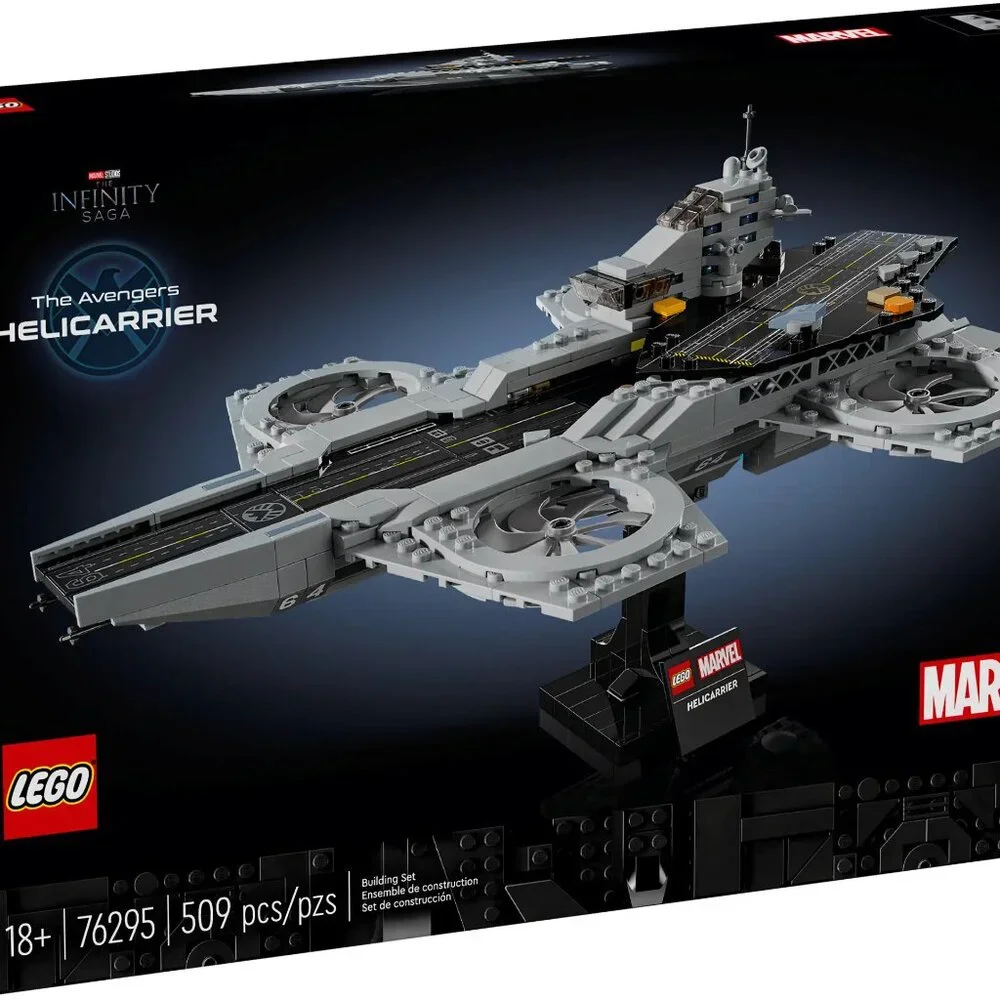 LEGO Marvel #76295 The Avengers Helicarrier Aircraft Collectible Set - **NIB** - Picture 1 of 3